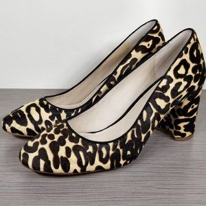 Louise et Cie Jalzy Genuine Cow Hair Pump, Womens Size 8.5 M / 39